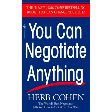 You Can Negotiate Anything
