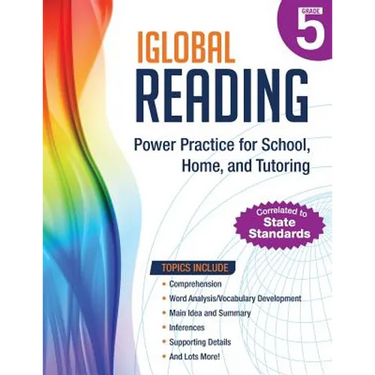 iGlobal Reading, Grade 5: Power Practice for School, Home, and Tutoring
