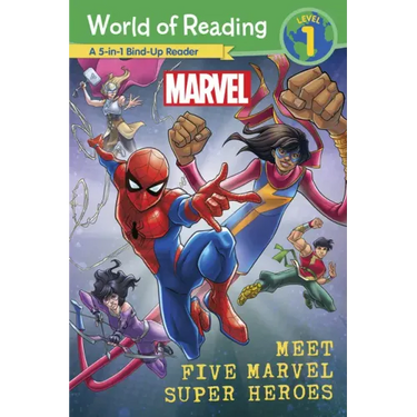World of Reading: Meet Five Marvel Super Heroes
