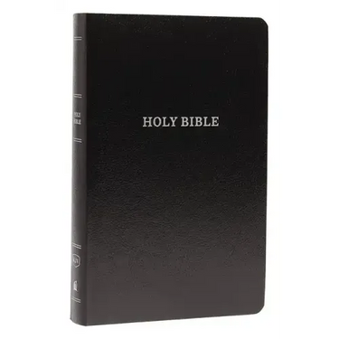 KJV, Gift and Award Bible, Imitation Leather, Black, Red Letter Edition