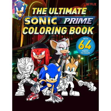 The Ultimate Sonic Prime Coloring Book