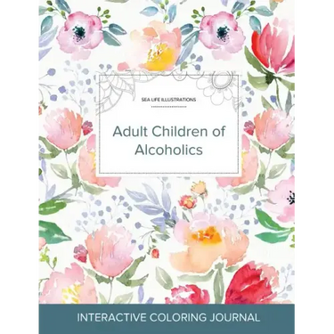 Adult Coloring Journal: Adult Children of Alcoholics (Sea Life Illustrations, La Fleur)