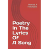Poetry in the lyrics of a song