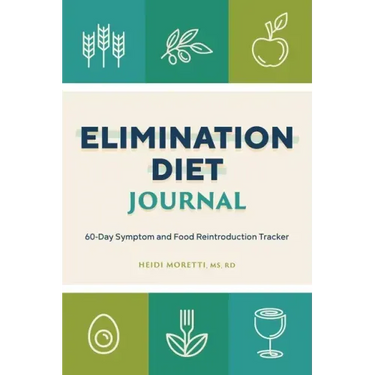 Elimination Diet Journal: 60-Day Symptom and Food Reintroduction Tracker