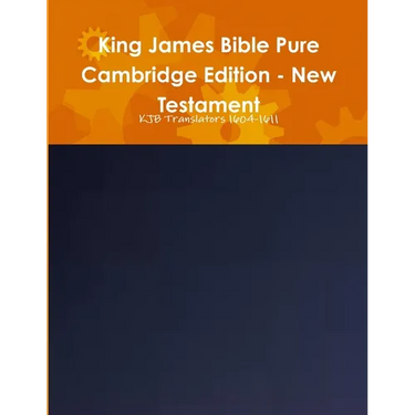 King James Bible Pure Cambridge Edition - New Testament