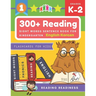 300+ Reading Sight Words Sentence Book for Kindergarten English Korean Flashcards for Kids: I Can Read several short sentences building games plus lea