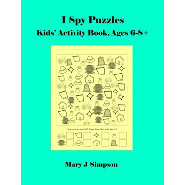 I Spy Puzzles: Kids' Activity Book, Ages 6-8+