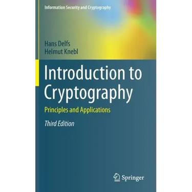 Introduction to Cryptography: Principles and Applications