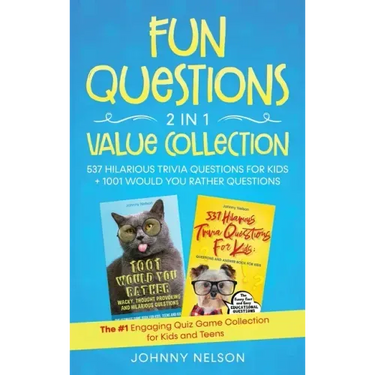 Fun Questions 2 in 1 Value Collection: The #1 Engaging Quiz Game Collection for Kids, Teens and Adults