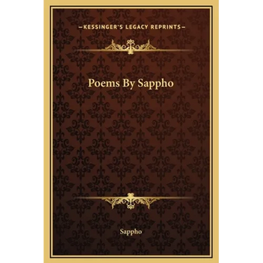 Poems By Sappho