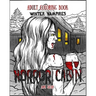 Adult Coloring Book Horror Cabin: Winter Vampires