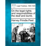 On the Legal Rights and Responsibilities of the Deaf and Dumb.
