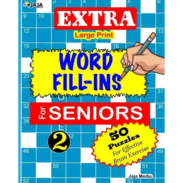 EXTRA Large Print WORD FILL-INS FOR SENIORS: Vol. 2