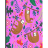 This Is My Super Cute Sloth Puzzle Book: Pink Cover Sloth Puzzle Book With 110 Pages. Tic Tac Toe, Hangman, 4 In A Row & Dots And Boxes Activities Boo