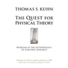 The Quest for Physical Theory: Problems in the Methodology of Scientific Research