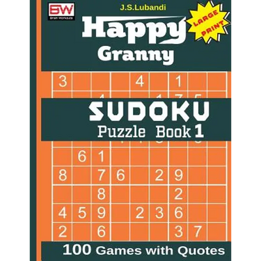 Happy Granny SUDOKU Puzzle Book 1