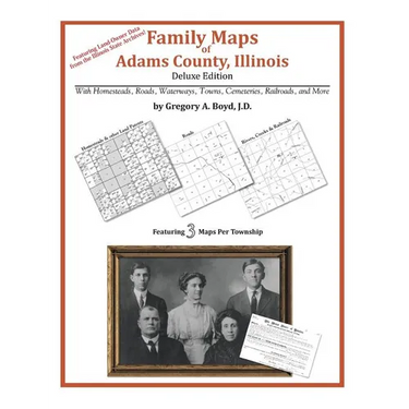 Family Maps of Adams County, Illinois