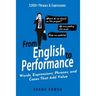 From English to Performance: Words, Expressions, Phrases, and Cases That Add Value