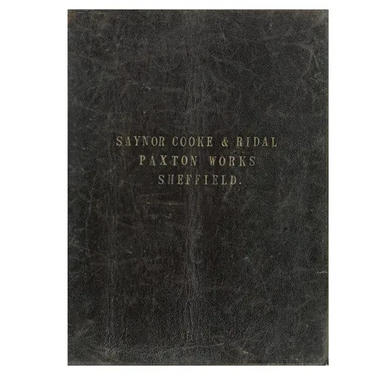 Saynor Cooke and Ridal: Reproduction Cutlery Catalogue