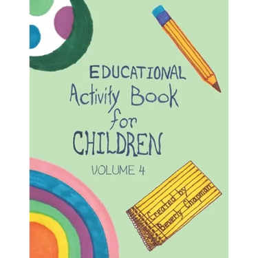 Educational Activity Book for Children Volume 4