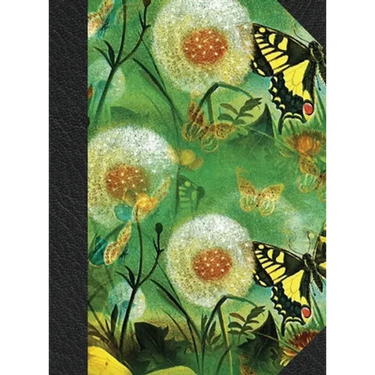 Notary Journal: Hardbound Public Record Book for Women, Logbook for Notarial Acts, 390 Entries, 8.5" x 11", Butterfly Floral Print Cover