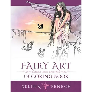 Fairy Art Coloring Book