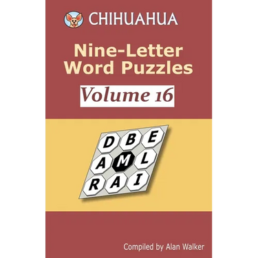 Chihuahua Nine-Letter Word Puzzles Volume 16