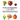 English-Chinese Traditional Mandarin (Taiwan) Fruits and Vegetables Children's Bilingual Picture Dictionary
