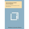 Schleiermacher's Soliloquies: An English Translation of the Monologen