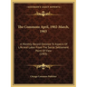 The Commons April, 1902-March, 1903: A Monthly Record Devoted to Aspects of Life and Labor from the Social Settlement Point of View (1903)