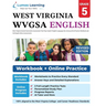 West Virginia General Summative Assessment Test Prep: Grade 5 English Language Arts Literacy (ELA) Practice Workbook and Full-length Online Assessment