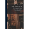 Methods Of Operations Research