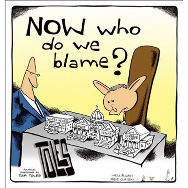 Now Who Do We Blame?