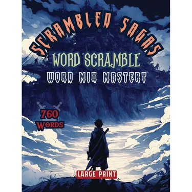 Scrambled Sagas Word Scramble: Word Mix Mastery