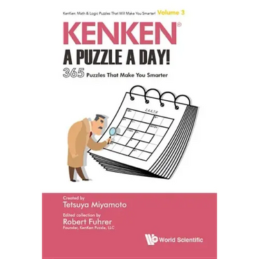 Kenken: A Puzzle a Day!: 365 Puzzles That Make You Smarter