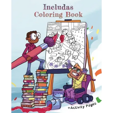 Includas Coloring Book: With Disability Inclusive Activity Pages
