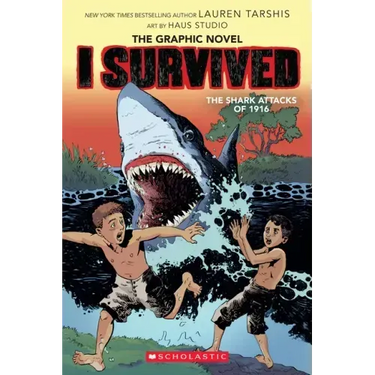 I Survived the Shark Attacks of 1916: A Graphic Novel (I Survived Graphic Novel #2): Volume 2