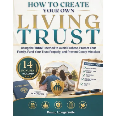 How to Create Your Own Living Trust: Using the TRUST Method to Avoid Probate, Protect Your Family, Fund Your Trust Properly, and Prevent Costly Mistak