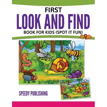 First Look And Find Book For Kids: (Spot It Fun)