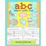 ABC Learn With Me: Alphabet Coloring and Activity Book
