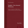 English - Neo-Aramaic Dictionary: Dialects of the Jews of Zakho, Nerwa, Amidya and Dehok (North-West Kurdistan)