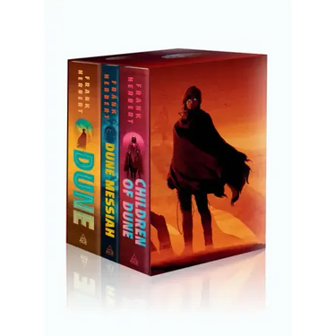 Frank Herbert's Dune Saga 3-Book Deluxe Hardcover Boxed Set: Dune, Dune Messiah, and Children of Dune