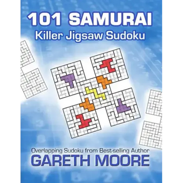 Killer Jigsaw Sudoku: 101 Samurai