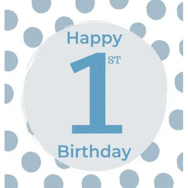 First birthday guest book (Hardcover): Birthday boy guest book, first birthday book, party and birthday celebrations decor, memory book, 1st birthday,