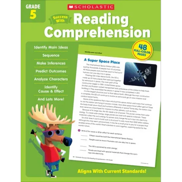 Scholastic Success with Reading Comprehension Grade 5 Workbook