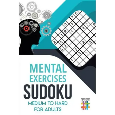 Mental Exercises Sudoku Medium to Hard for Adults