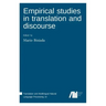 Empirical studies in translation and discourse