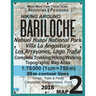 Hiking Around Bariloche Map 2 Nahuel Huapi National Park Villa La Angostura Los Arrayanes, Lago Traful Complete Trekking/Hiking/Walking Topographic Ma