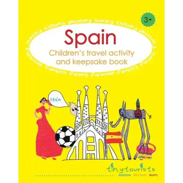 Spain! Children's Travel Activity and Keepsake Book