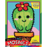Cute Cactus Lovers Mosaic: Pixel Adults Coloring Books Color by Number